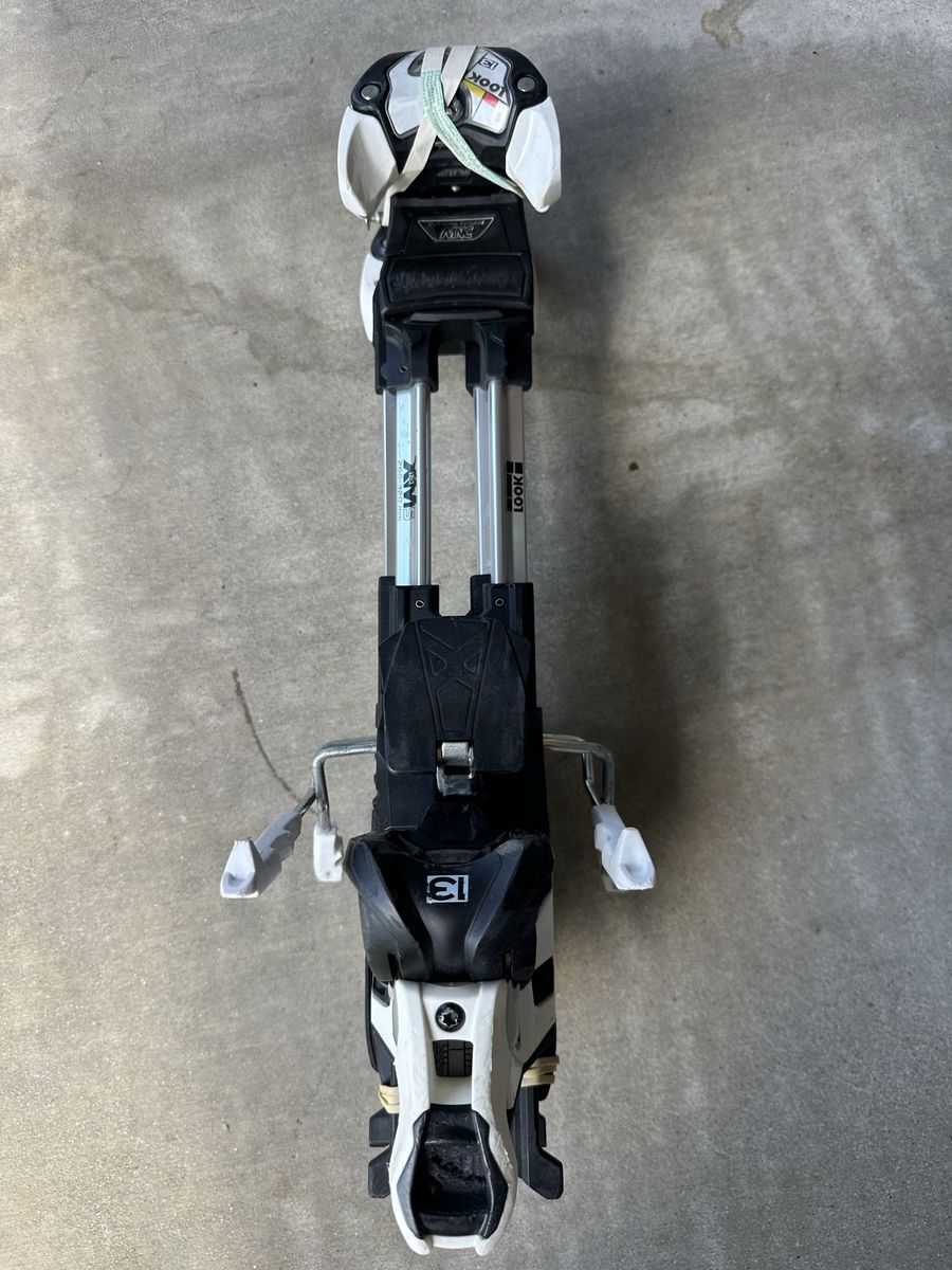 Look xm 13 S Ski Bindings, Black/White, Adjustable