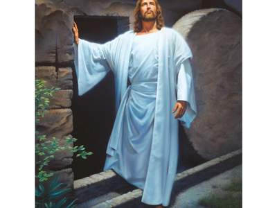 He Lives by Simon Dewey