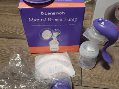 Lansinoh Manual Breast Pump (unused)