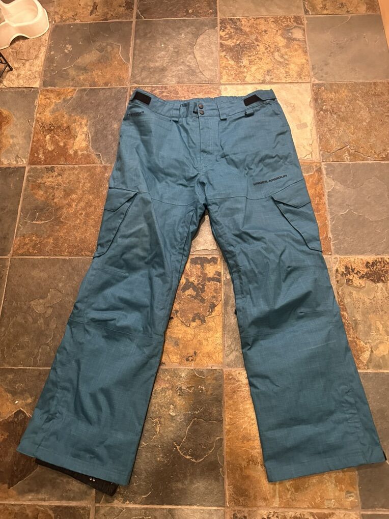 Under Armour Men’s L Teal Snowboard Pants