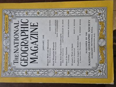1938 National Geographic Magazines