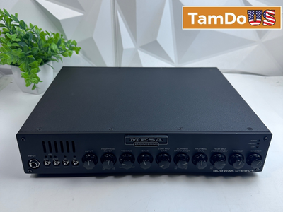 Mesa Boogie Subway D-800+ Lightweight 800-Watt Class D Bass Amplifier Head D8P