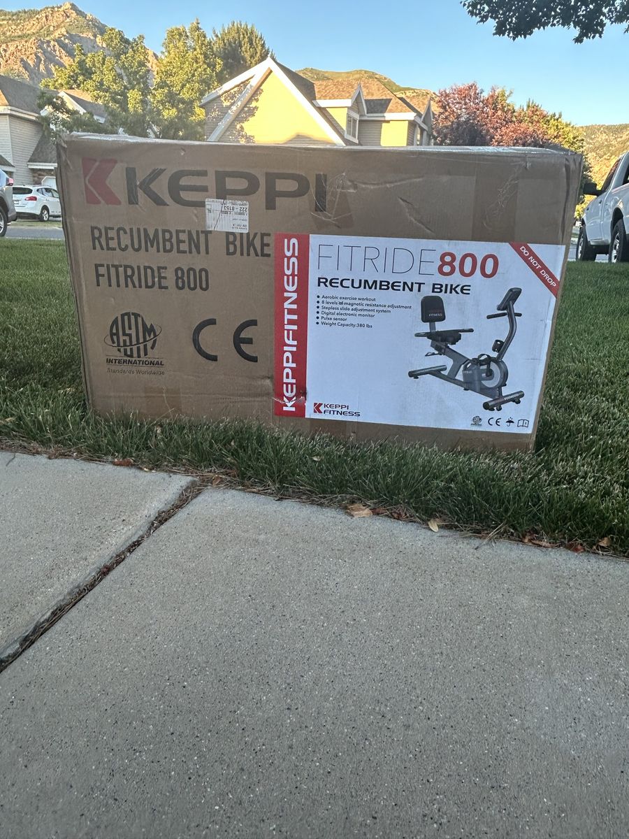 Keppi Fitness Fitride 800 Recumbent Bike