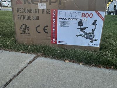 Keppi Fitness Fitride 800 Recumbent Bike
