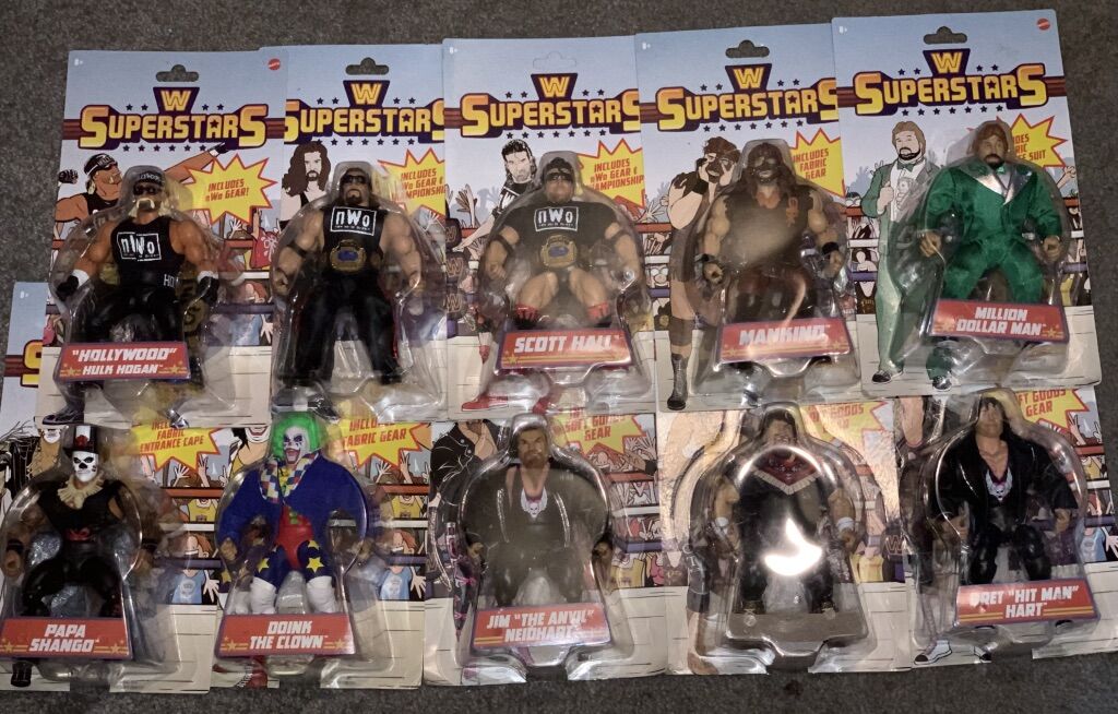 WWE Superstars Figure Lot