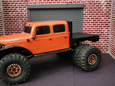 scx24, Trx4m, Ascent 18, scale garage!