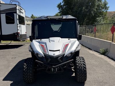 Yamaha Wolverine X4 UTV White/Black with LED Light Bar