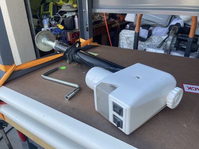 Husky 3500 lb. Electric A-Frame Jack for Cargo & Travel Trailers - New out of Box