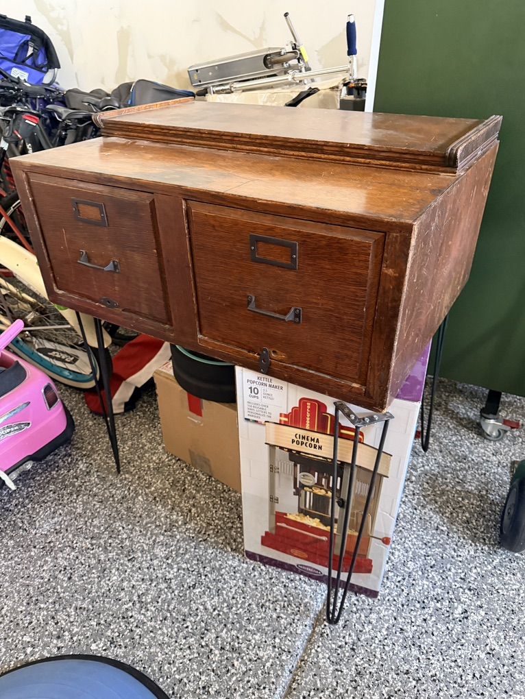 Antique File Cabinet