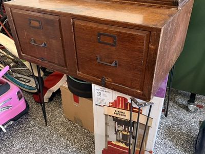 Antique File Cabinet