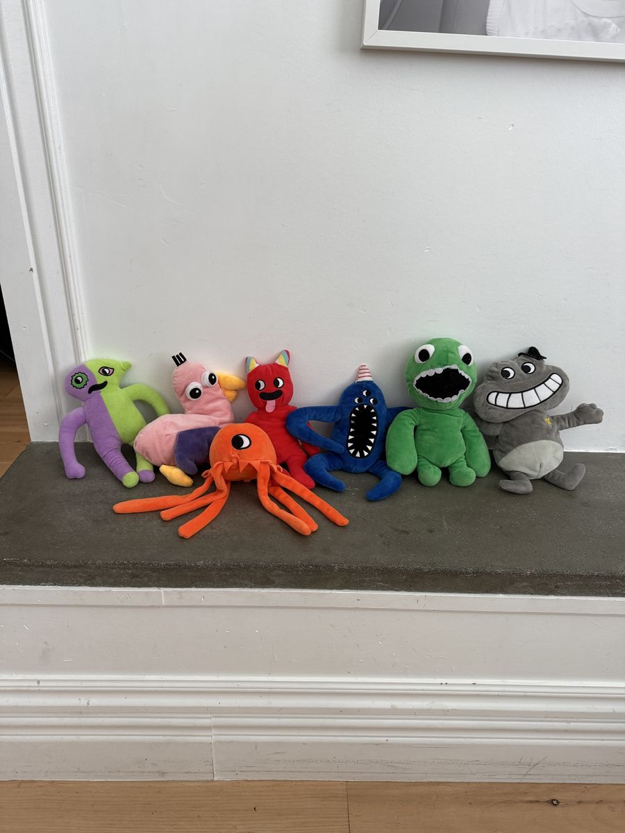 Garten of Banban Plush Toys Lot of 7 Monster Stuffed Figures