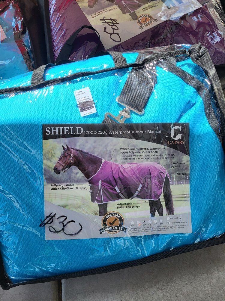 Gatsby 75" Horse Blankets 
Qty-3