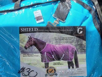 Gatsby 75" Horse Blankets
Qty-3