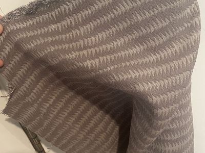 5yd Robert Allen Folk Texture BK Greystone Small Motif Fabric - 5yd roll