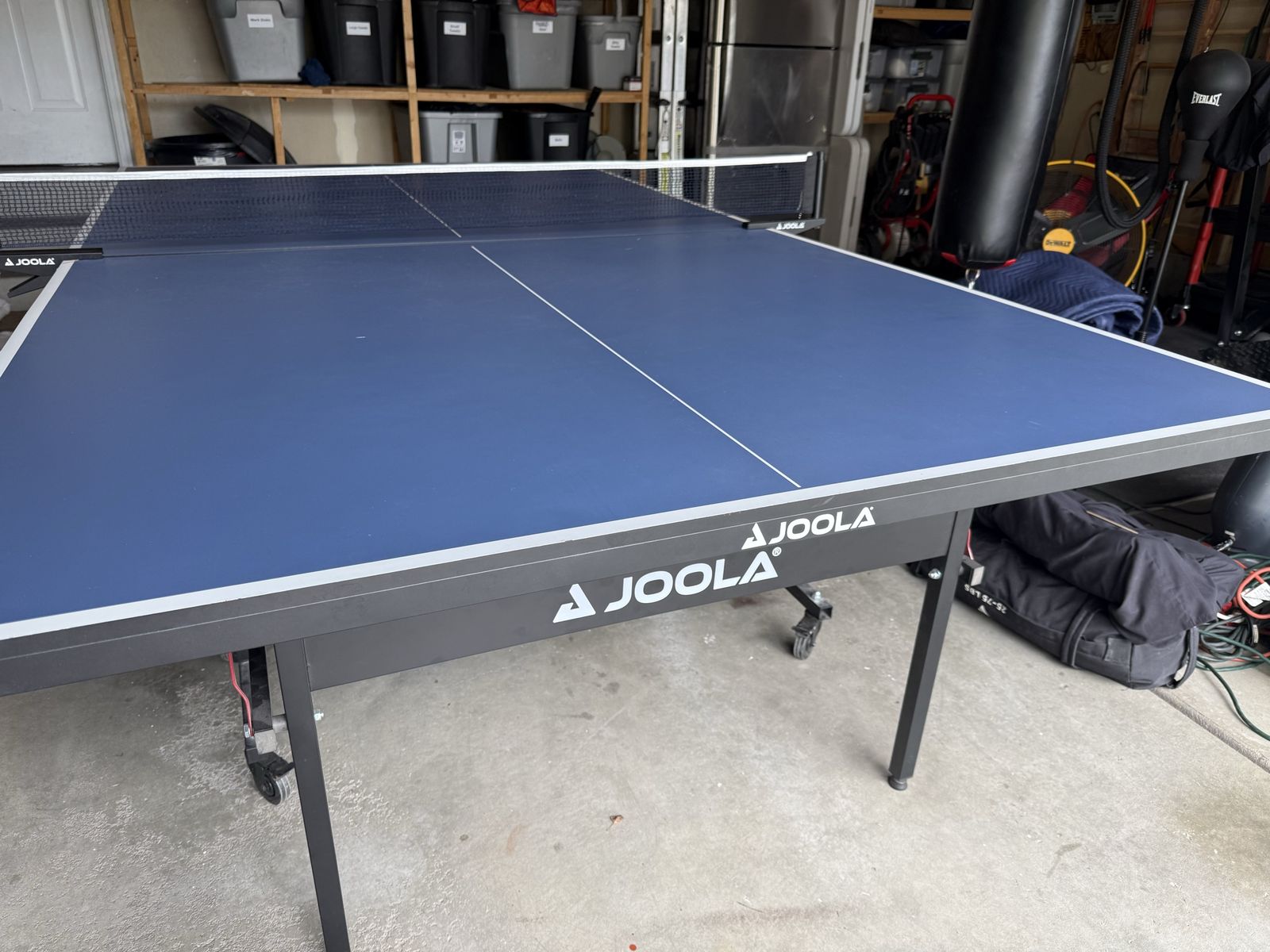 JOOLA Ping Pong Table Set with Net and Paddles