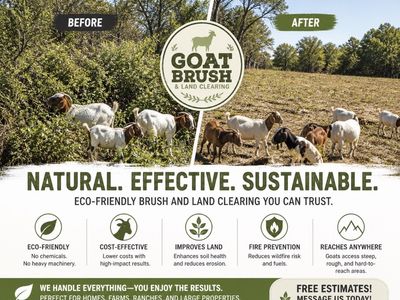 Goat land and brush clearing