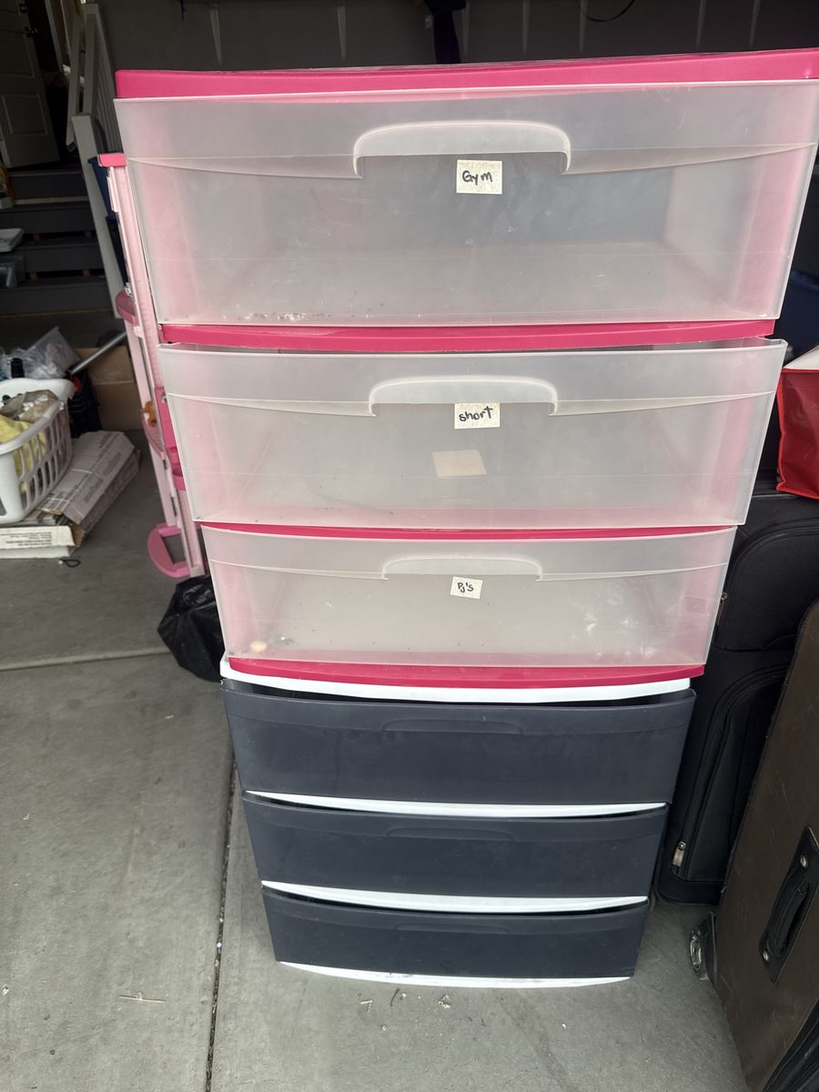 3 dresser plastic