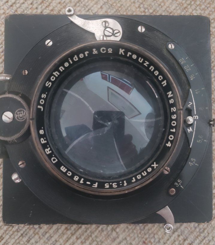 ANTIQUE VINTAGE CAMERA LENS