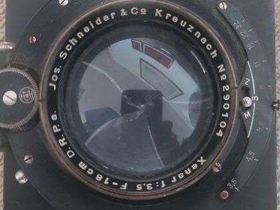 ANTIQUE VINTAGE CAMERA LENS