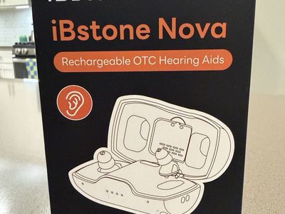 iBstone Nova Rechargeable OTC Hearing Aids with Charging Case