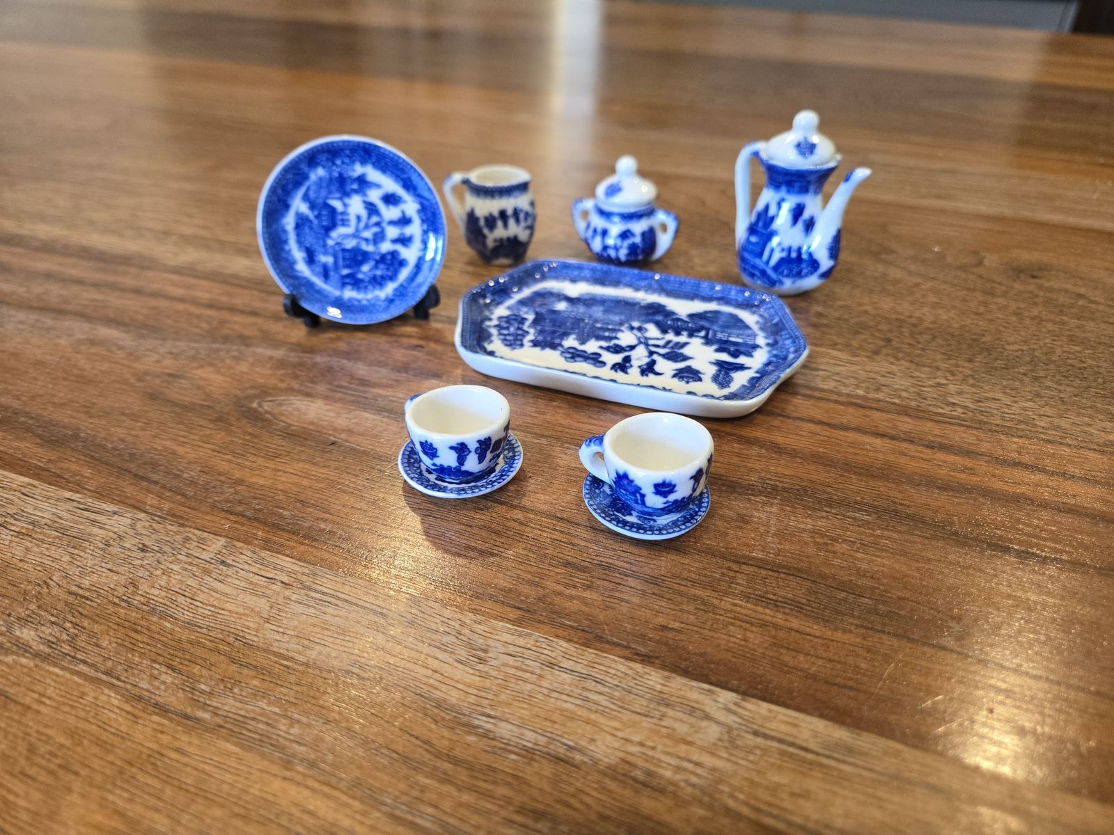 Miniature tea set
