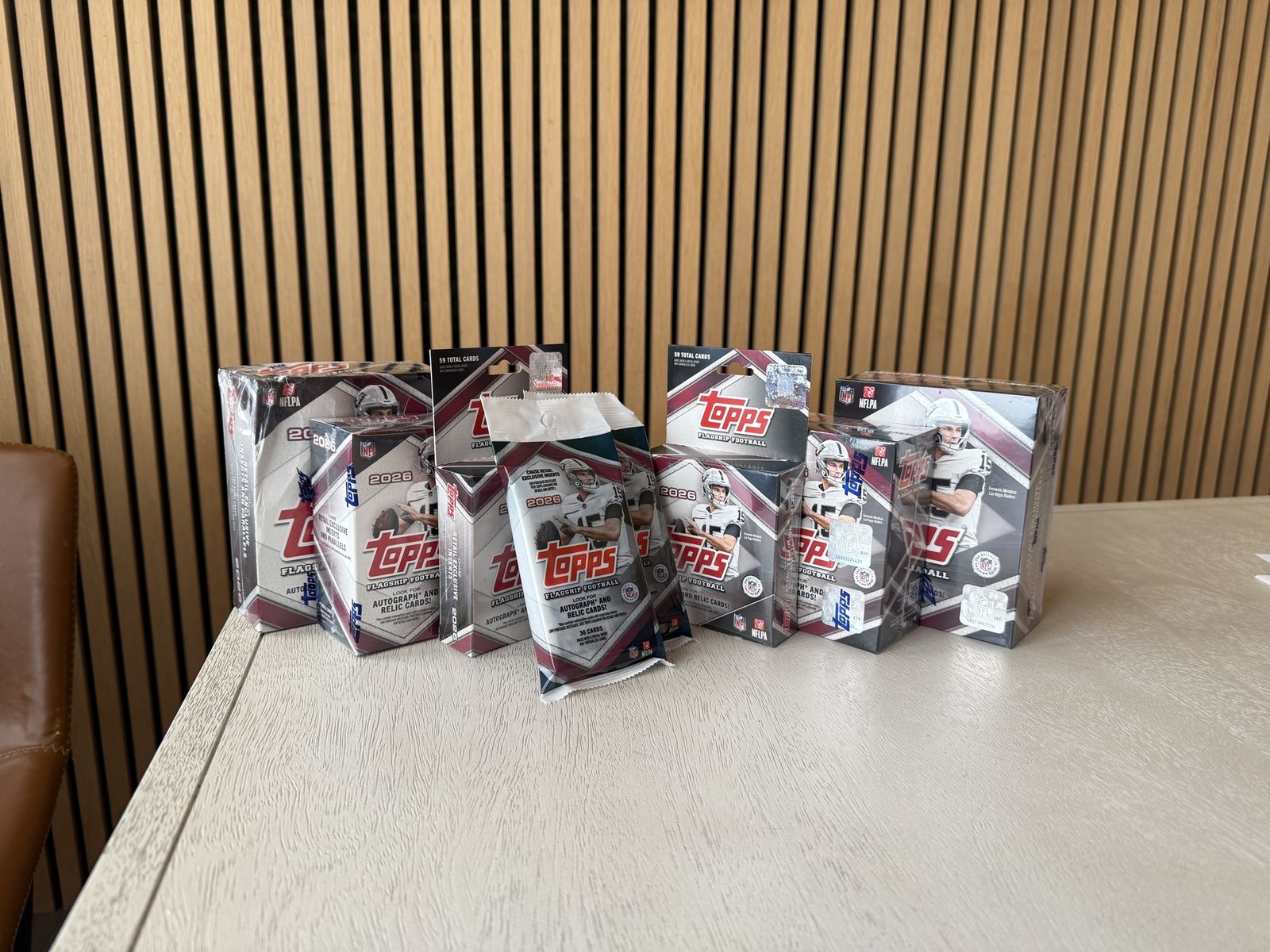 Topps Flagship Football Mega Boxes, Value Boxes, Hangers, and Fat Packs