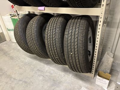 Goodyear Wrangler tires new with rims