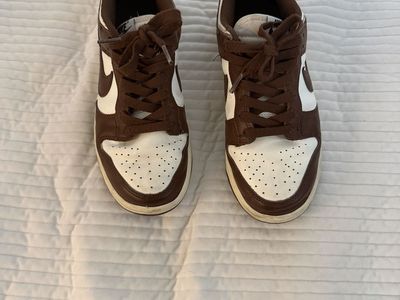 Nike Dunk Low Retro 'Chocolate' Sneakers - Brown & White