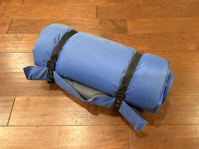 Blue Wenzel Self-Inflating Sleeping Pad Camping