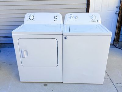 Amana washer and electric dryer