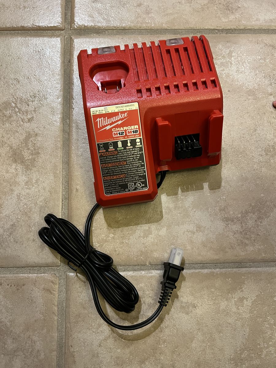Brand new Milwaukee M18 charger