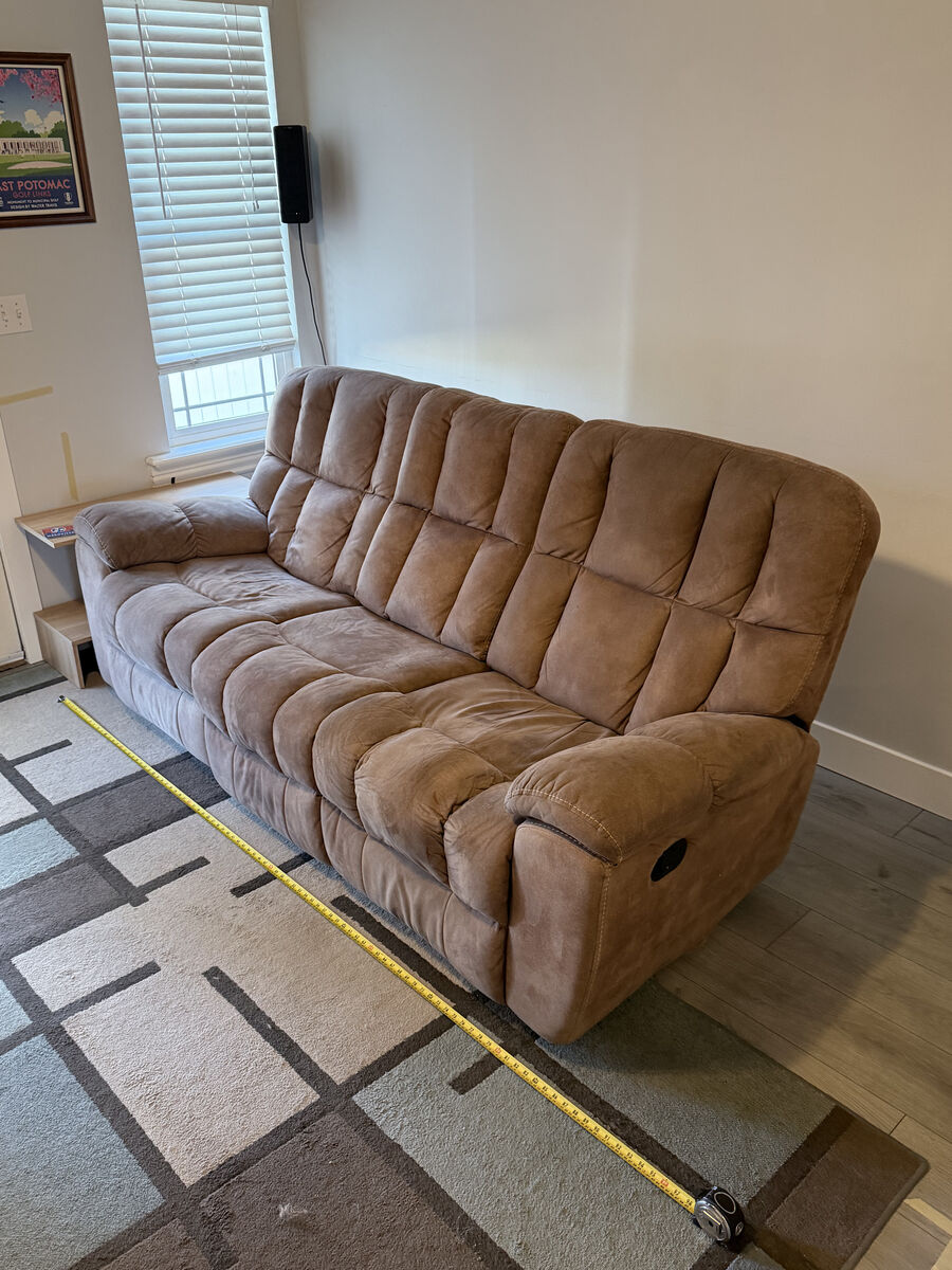 Dual Reclining Couch (Manual)