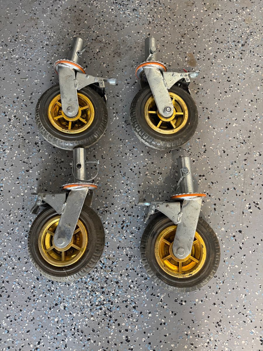 Scaffolding 8” wheels