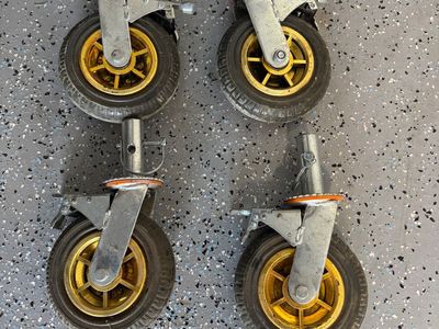 Scaffolding 8” wheels