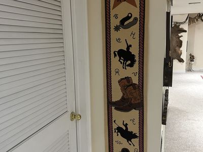 Adorable cowboy tapestry – art