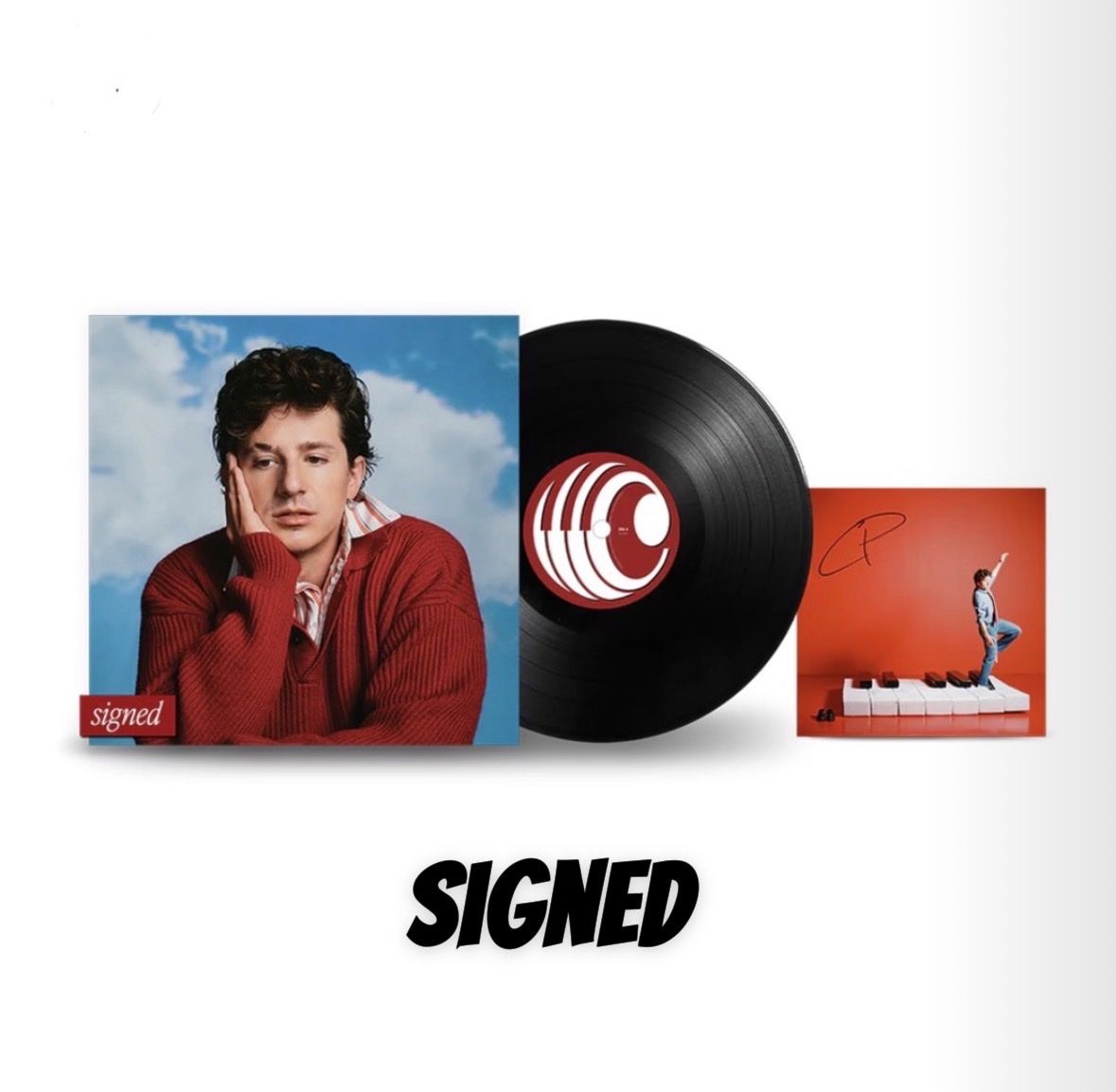 Charlie Puth-SIGNED Whatever’s Clever! Vinyl