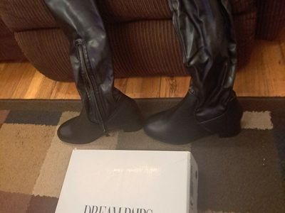 Brand new Dream Pairs black thigh high boots