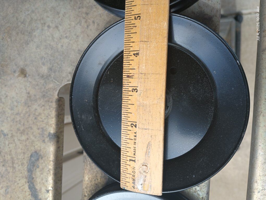 5 inch spindle pulleys