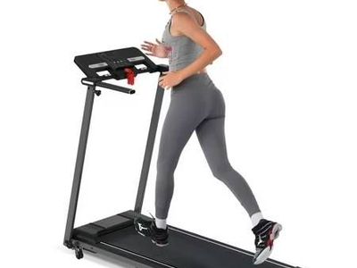Witaxima Foldable Treadmill with Desk, BT 2.5HP