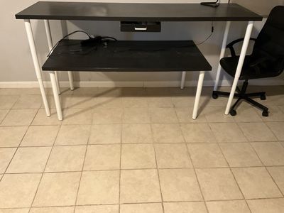 Two standable desks