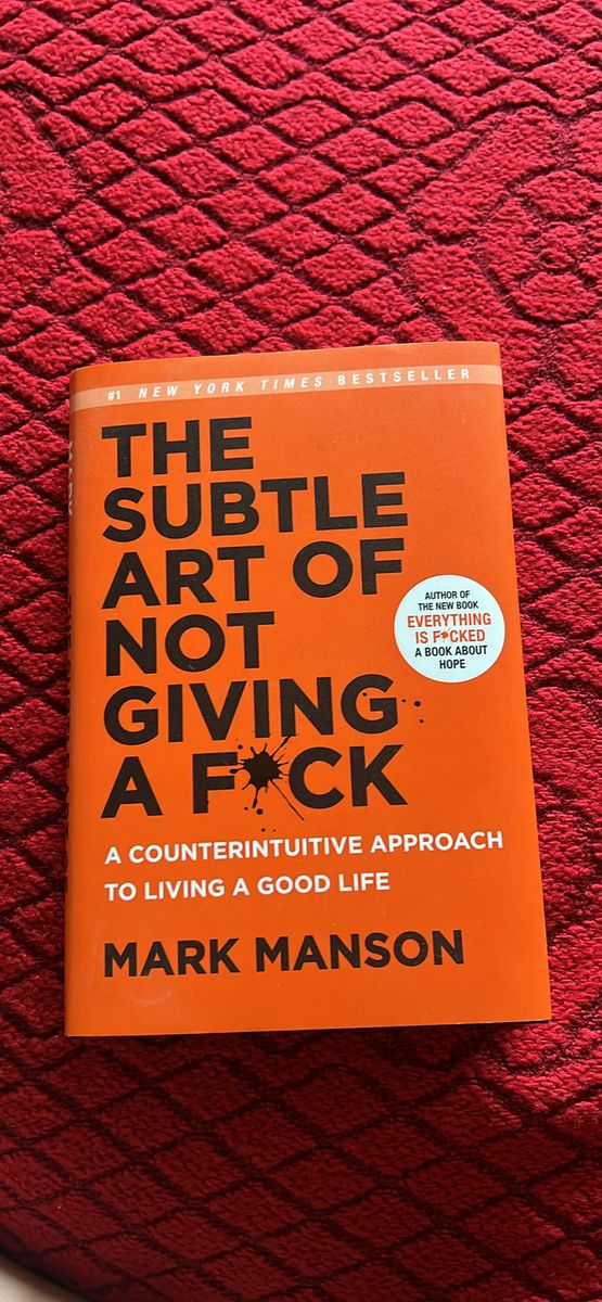 The subtle art of not giving a f***