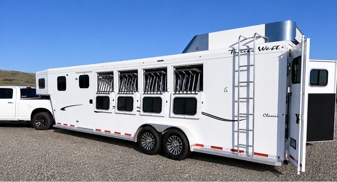2024 Trails West 4 horse gooseneck Trailer