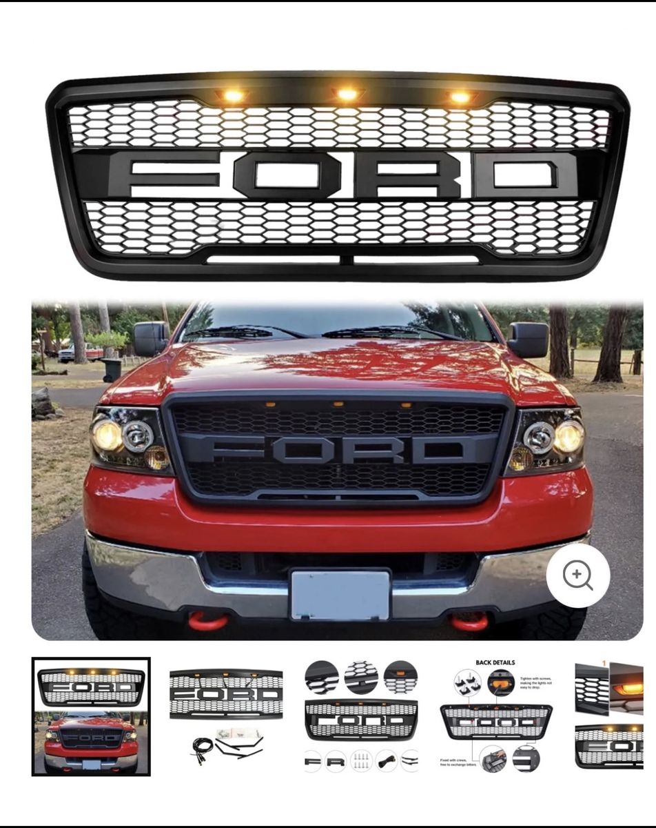 Ford f150 raptor grill