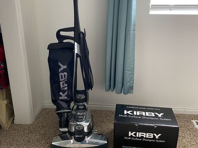 Kirby vacuum with all attachments