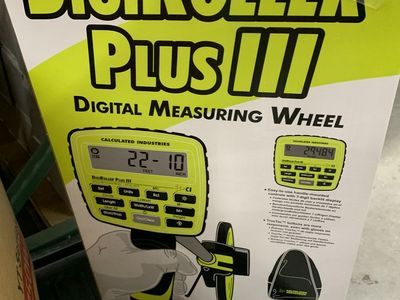 Calculated Industries 12.5 in. DigiRoller Plus III Digital Measuring Wheel