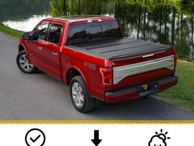PART# FX21019 UNDERCOVER FLEX HARD FOLDING TONNEAU COVER 2015 - 2020 F150