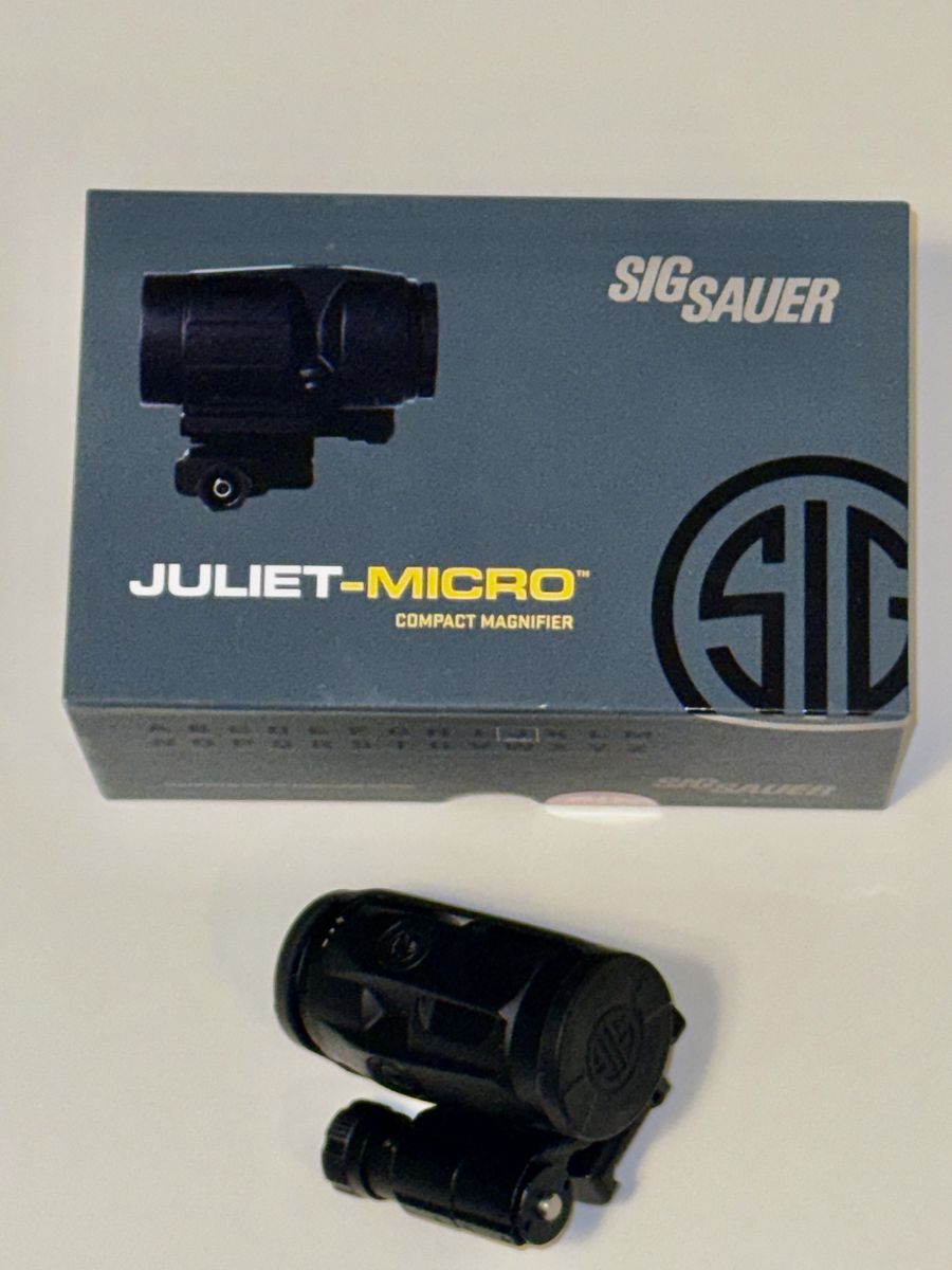LIKE NEW SIG SAUER ROMEO MSR GEN1 JULIET3 MICRO 3X MAGNIFIER COMBO