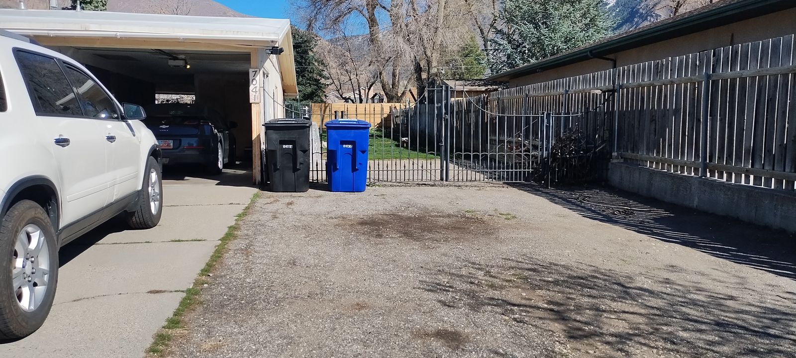 I rent a room in a basement.