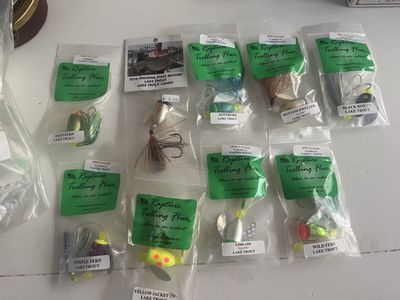 Rapture Trolling Flies for Lake Trout - Various Colors & Styles, NIP