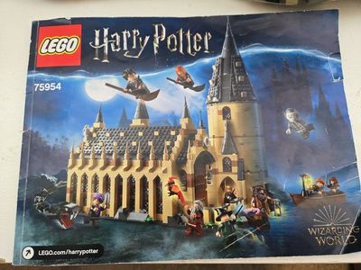 LEGO Harry Potter Hogwarts Great Hall 75954 Building Set (Used)